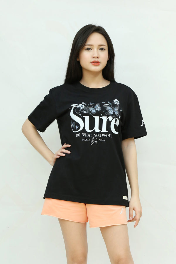 Áo Thun Unisex Hình in Sure Sang Trọng - SURE Fashion - Thời Trang Hàng Hiệu